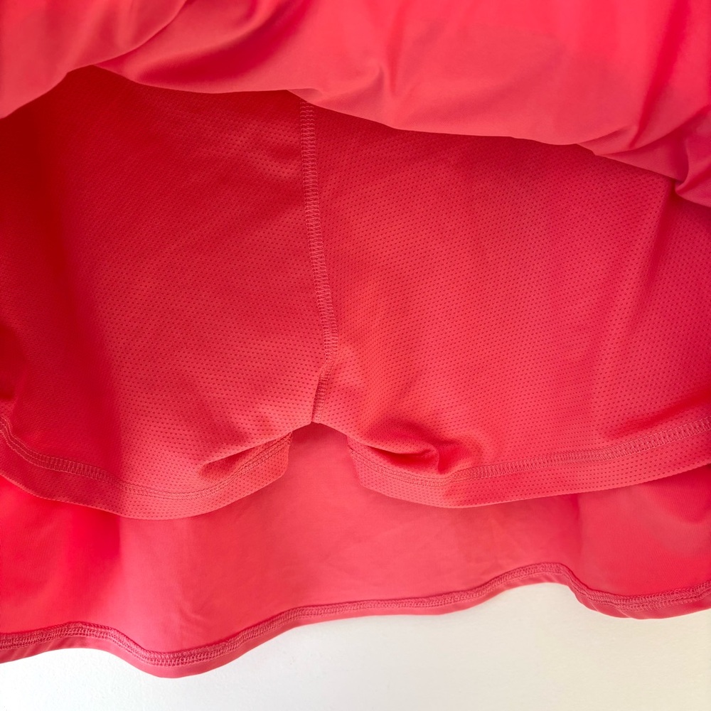 FootJoy Performance Layered Skort Pink Athletic Skirt Golf Tennis Prep Sporty - Picture 7 of 9